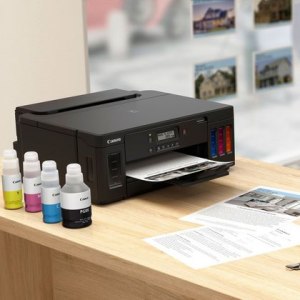 Canon PIXMA G5050 - Drucker - Farbe - Duplex - Tintenstrahl - nachfüllbar - A4/Legal - bis zu 13 ipm (einfarbig)/