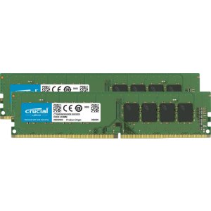 Crucial - DDR4 - kit - 32 GB: 2 x 16 GB - DIMM 288-PIN -...