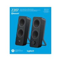 Logitech Z207 - Lautsprecher - für PC - 2.0-Kanal - kabellos - Bluetooth - 5 Watt (Gesamt)
