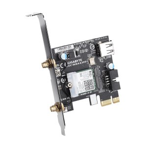 Gigabyte GC-WBAX200 - Netzwerkadapter - PCIe - 802.11a, 802.11b/g/n, 802.11ac Wave 2, Bluetooth 5.0, 802.11ax (Wi-Fi 6)