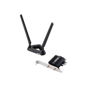 ASUS PCE-AX58BT - Netzwerkadapter - PCIe - 802.11a, 802.11b/g/n, Bluetooth 5.0, 802.11ax (Wi-Fi 6)