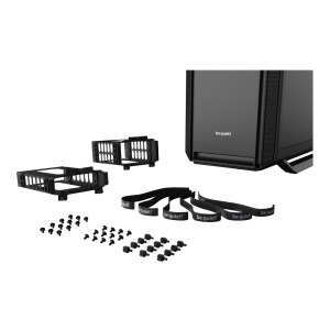 Be Quiet! Silent Base 802 Black - Midi Tower - PC - Acrilonitrile butadiene stirene (ABS) - Acciaio - Nero - ATX - EATX - micro ATX - Mini-ITX - 18,5 cm