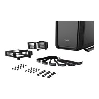 Be Quiet! Silent Base 802 Black - Midi Tower - PC - Acrilonitrile butadiene stirene (ABS) - Acciaio - Nero - ATX - EATX - micro ATX - Mini-ITX - 18,5 cm