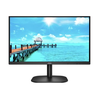 AOC 24B2XH/EU - LED-Monitor - 60 cm (24") (23.8" sichtbar) - 1920 x 1080 Full HD (1080p) @ 75 Hz - IPS - 250 cd/m² - 1000:1 - HDMI, VGA - Schwarz