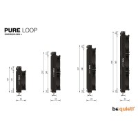 Be Quiet! Pure Loop 240mm - Prozessor-Flüssigkeitskühlsystem - (für: AM3, LGA1155, AM3+, LGA2011, LGA1150, LGA2011-3, LGA1151, LGA2011 (Square ILM)