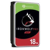 Seagate IronWolf Pro ST18000NE000 - Festplatte - 18 TB - intern - 3.5" (8.9 cm) - SATA 6Gb/s - 7200 rpm - Puffer: 256 MB - mit 3 Jahre Seagate Rescue Datenwiederherstellung