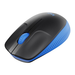 Logitech M191 - Ambidestro - Ottico - RF Wireless - 1000 DPI - Nero - Blu