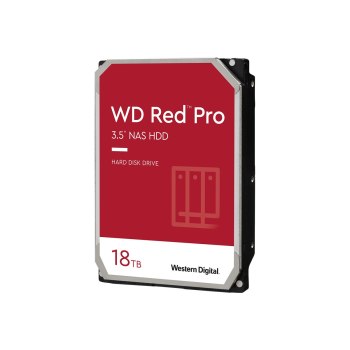 WD Red Pro WD181KFGX - Festplatte - 18 TB - intern - 3.5" (8.9 cm)
