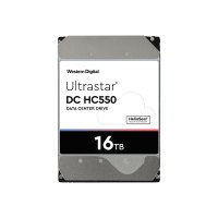 WD Ultrastar DC HC550 WUH721816AL5204 - Festplatte - 16 TB - intern - 3.5" (8.9 cm)