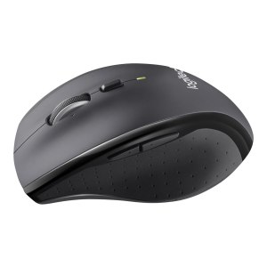 Logitech Marathon M705 - Maus - Für Rechtshänder - Laser - kabellos - 2.4 GHz - kabelloser Empfänger (USB)