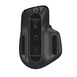 Logitech MX Master 3 - Maus - Laser - 7 Tasten - kabellos - Bluetooth, 2.4 GHz - kabelloser Empfänger (USB)