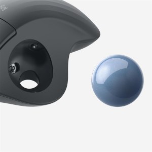Logitech ERGO M575 - Trackball - optisch - 5 Tasten - kabellos - 2.4 GHz, Bluetooth 5.0 LE - kabelloser Empfänger (USB)