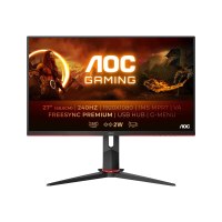 AOC Gaming C27G2ZU/BK - LED-Monitor - Gaming - gebogen - 68.6 cm (27")