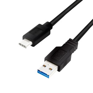 LogiLink CU0171 - 3 m - USB A - USB C - USB 3.2 Gen 2 (3.1 Gen 2) - 5000 Mbit/s - Black