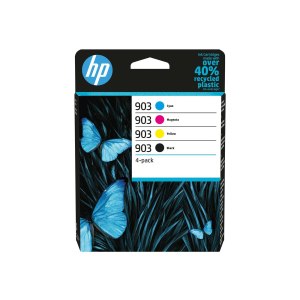 HP Confezione da 4 cartucce di inchiostro nero - ciano -...