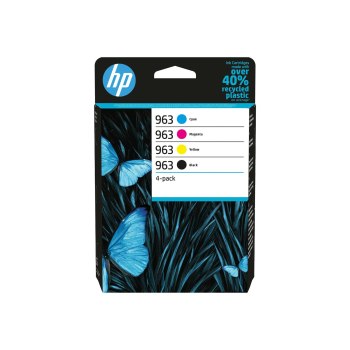 HP 963 - 4-pack - black, yellow, cyan, magenta