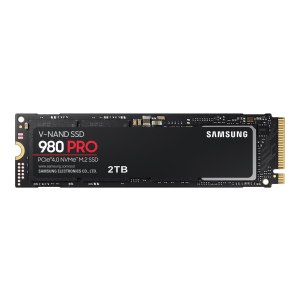 Samsung 980 PRO MZ-V8P2T0BW - SSD - verschlüsselt - 2 TB - intern - M.2 2280 - PCIe 4.0 x4 (NVMe)