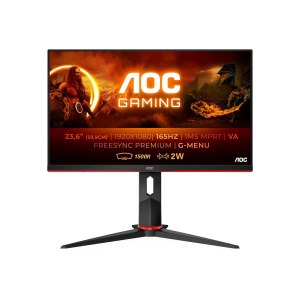 AOC Gaming C24G2AE/BK - LED-Monitor - Gaming - gebogen -...