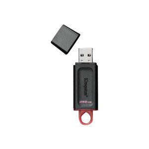 Kingston DataTraveler Exodia - 256 GB - USB tipo A - 3.2 Gen 1 (3.1 Gen 1) - Cuffia - 11 g - Nero