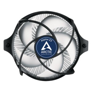 Arctic Alpine 23 - Compact AMD CPU-Cooler - Cooling set - 9 cm - 100 RPM - 2000 RPM - 0.3 sone - Aluminium - Black