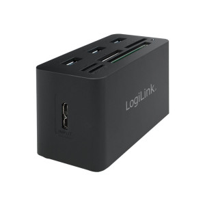 LogiLink USB 3.0 Hub with All-in-One Card Reader