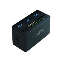 LogiLink USB 3.0 Hub with All-in-One Card Reader