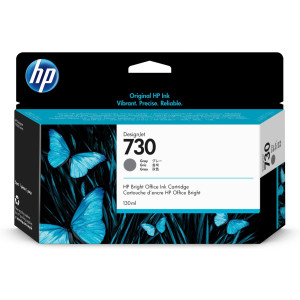 HP 730 130-ml Gray DesignJet Ink Cartridge - Standard...