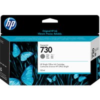 HP 730 DesignJet Druckerpatrone Grau 130 ml - Standardertrag - Tinte auf Farbstoffbasis - 130 ml - 130 ml - 1 Stück(e)