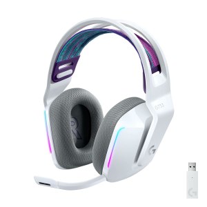 Logitech G G733 - Cuffia - Padiglione auricolare - Giocare - Bianco - Stereofonico - Manopola