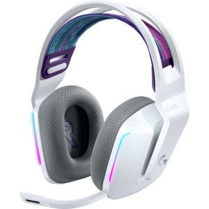 Logitech G G733 - Cuffia - Padiglione auricolare - Giocare - Bianco - Stereofonico - Manopola