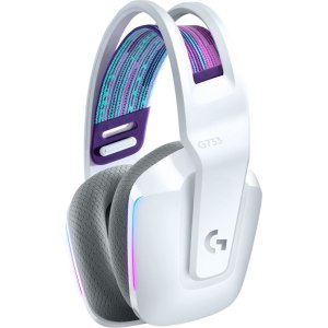 Logitech G G733 - Cuffia - Padiglione auricolare - Giocare - Bianco - Stereofonico - Manopola