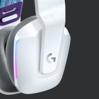 Logitech G G733 - Cuffia - Padiglione auricolare - Giocare - Bianco - Stereofonico - Manopola