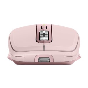 Logitech MX Anywhere 3 Compact Performance - Right-hand - RF Wireless+Bluetooth - 4000 DPI - Pink