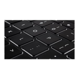 Logitech Folio Touch - Tastatur und Foliohülle - mit Trackpad - hinterleuchtet - Apple Smart connector - QWERTZ - Deutsch - Oxford Gray - für Apple 10.9-inch iPad Air (4. Generation, 5. Generation)