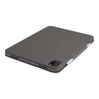 Logitech Folio Touch - Tastatur und Foliohülle - mit Trackpad - hinterleuchtet - Apple Smart connector - QWERTZ - Deutsch - Oxford Gray - für Apple 10.9-inch iPad Air (4. Generation, 5. Generation)