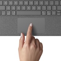 Logitech Folio Touch - Tastatur und Foliohülle - mit Trackpad - hinterleuchtet - Apple Smart connector - QWERTZ - Deutsch - Oxford Gray - für Apple 10.9-inch iPad Air (4. Generation, 5. Generation)