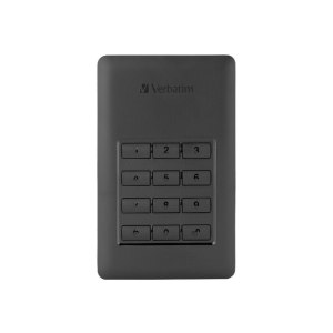 Verbatim Store n Go Secure Portable HDD with Keypad Access - Festplatte - verschlüsselt - 2 TB - extern (tragbar)