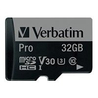 Verbatim PRO - Flash-Speicherkarte (SD-Adapter inbegriffen)