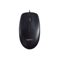 Logitech LGT-M90 - Ambidextrous - Optical - USB Type-A - 1000 DPI - Black