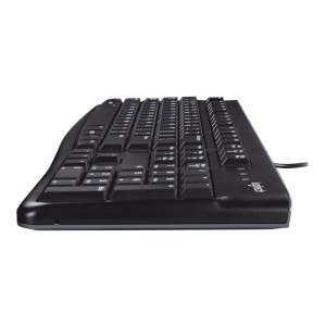 Logitech LGT-MK120-US - Wired - USB - QWERTY - Black - Mouse included