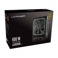 LC-Power LC6650M V2.31 power supply 650 W 24-pin ATX ATX Black