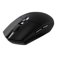 Logitech G G305 - Maus - optisch - 6 Tasten - kabellos - 2.4 GHz - kabelloser Empfänger (USB)