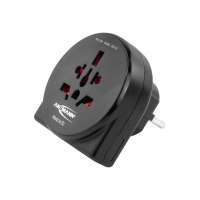 Ansmann Travel plug World to EU - Adapter für Power Connector - CEE 7/3 (M)