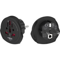 Ansmann Travel plug World to EU - Adapter für Power Connector - CEE 7/3 (M)