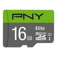 PNY Elite - Flash-Speicherkarte (microSDHC/SD-Adapter inbegriffen)