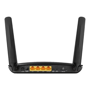 TP-LINK Archer MR200 - Wi-Fi 5 (802.11ac) - Dual-band (2.4 GHz/5 GHz) - Collegamento ethernet LAN - 3G - Nero - Router da tavolo