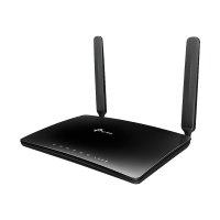 TP-LINK Archer MR200 - Wi-Fi 5 (802.11ac) - Dual-band (2.4 GHz/5 GHz) - Collegamento ethernet LAN - 3G - Nero - Router da tavolo