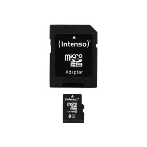Intenso Class 10 - Flash memory card (microSDHC to SD...