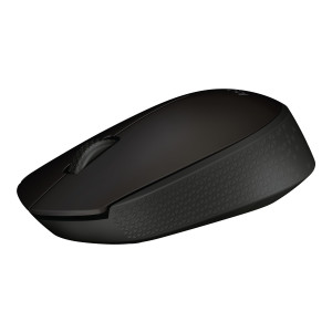 Logitech B170 - Maus - optisch - 3 Tasten - kabellos - 2.4 GHz - kabelloser Empfänger (USB)