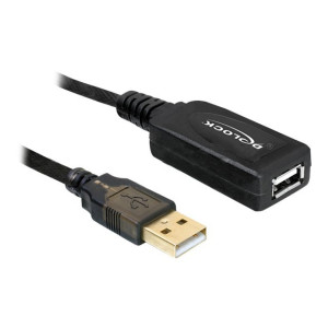 Delock USB Cable - USB-Verlängerungskabel - USB (M) zu USB (W) - USB 2.0 - 20 m